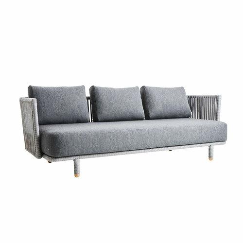 Cane-line Moments Soft Rope 3-Seater Sofa