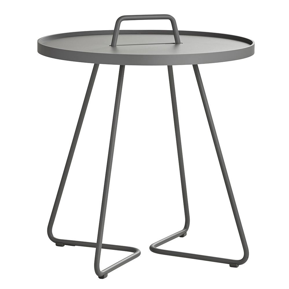 Cane-line On-The-Move 21" Aluminum Round Side Table