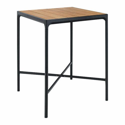 Houe Four 35" Square Bar Table - Bamboo Top