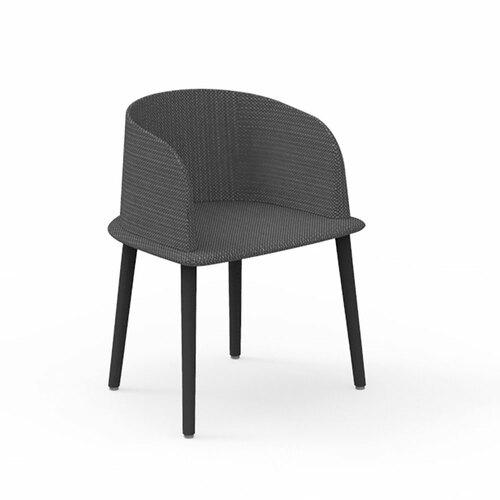 Talenti Cleo Alu Padded Tub Upholstered Dining Armchair