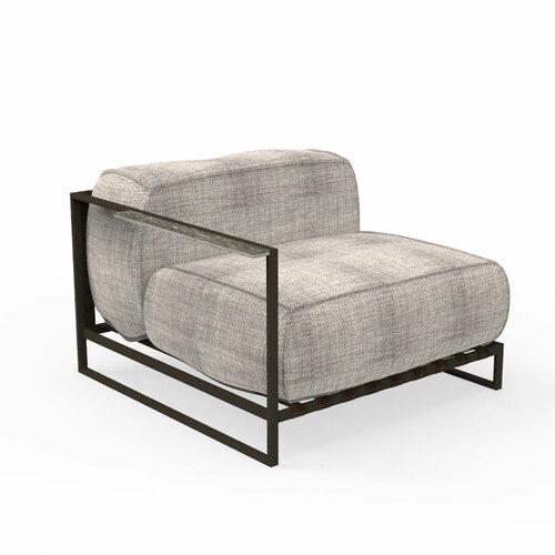 Talenti Casilda Steel Right Arm Outdoor Sectional Unit