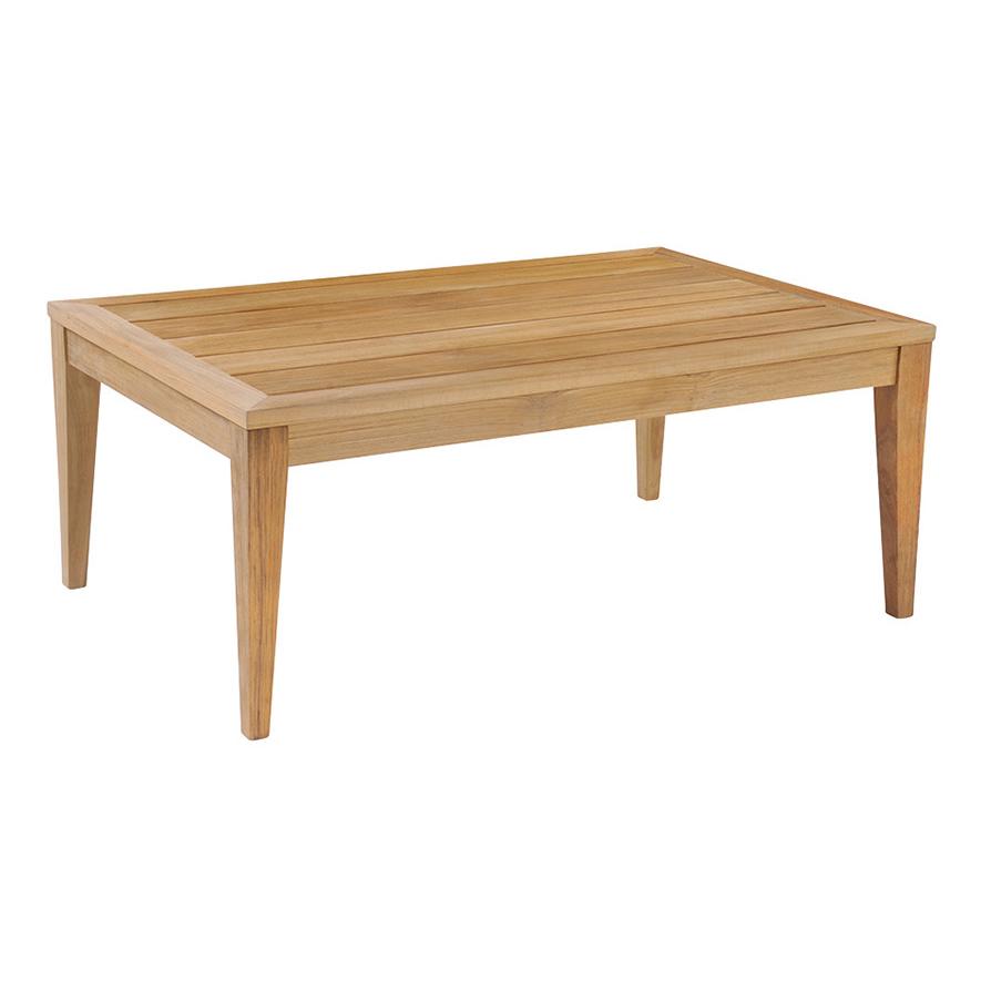 Kingsley Bate Tribeca 38" Teak Rectangular Coffee Table