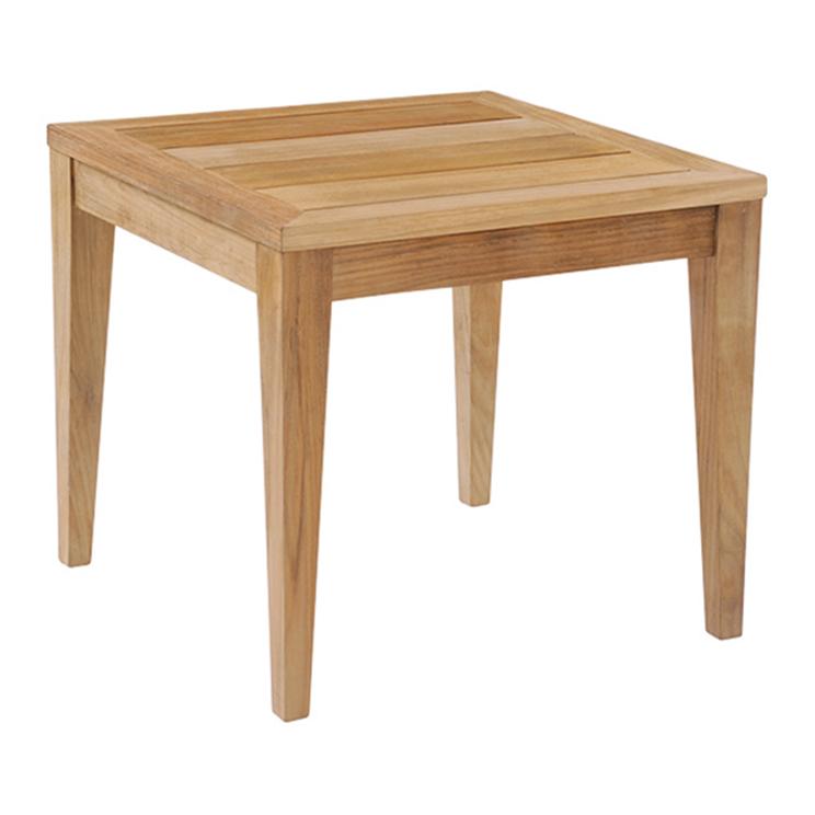 Kingsley Bate Tribeca 20" Teak Square Side Table