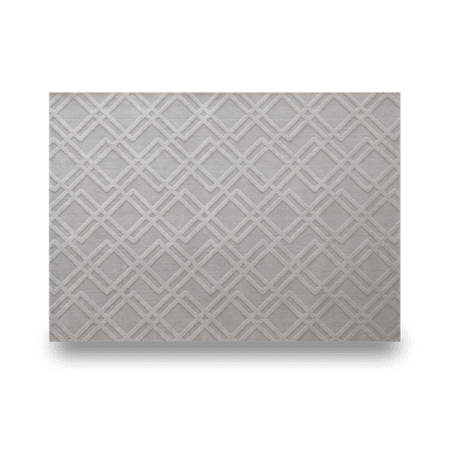 Treasure Garden Manhattan Plush Gray Indoor/Outdoor Rug
