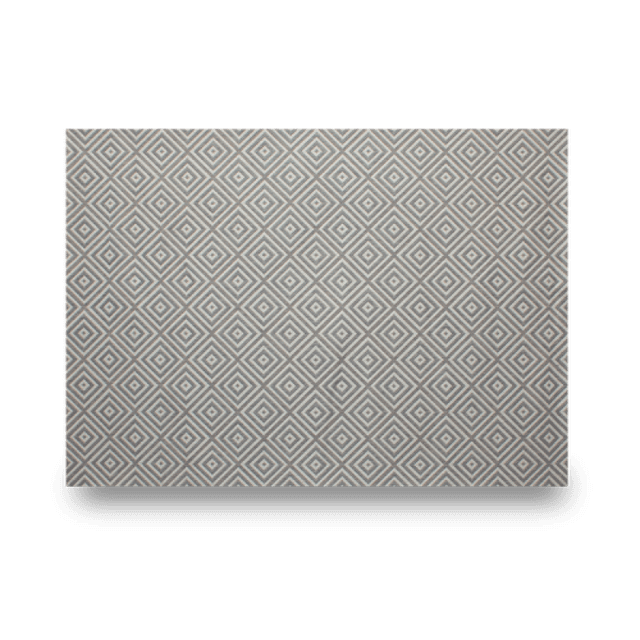 Treasure Garden Athens Silver Indoor/Outdoor Rug