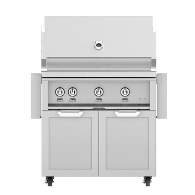 Hestan 36&quot; Gas Grill with Rotisserie on Tower Cart