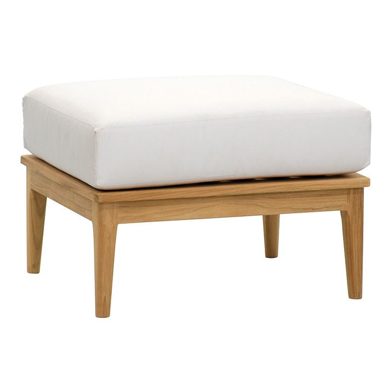 Kingsley Bate Lucia Teak Deep Seating Ottoman