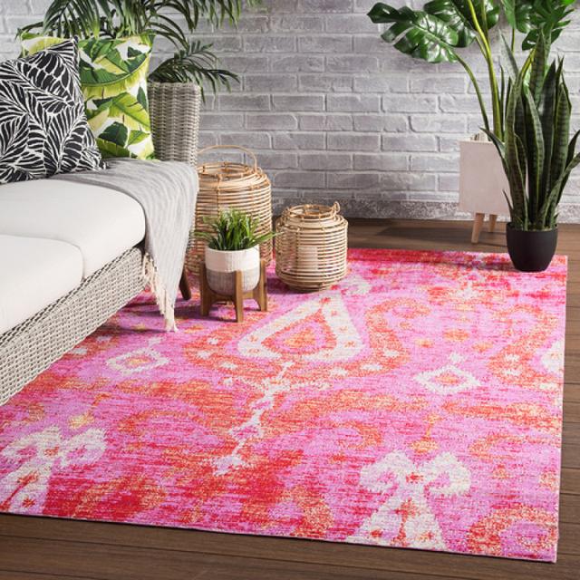 Jaipur Living Polaris Zenith Pink Indoor/Outdoor Rug