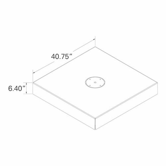 Shademaker Titan Commercial Umbrella Base