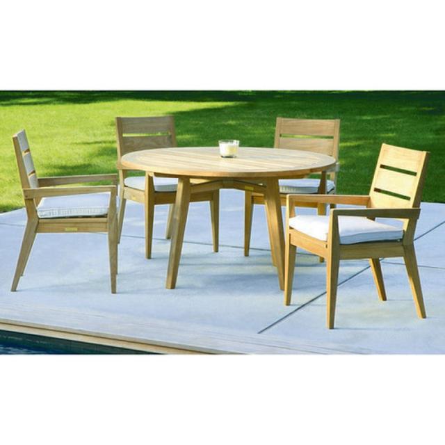 Kingsley Bate Algarve 4-Seat Dining Set