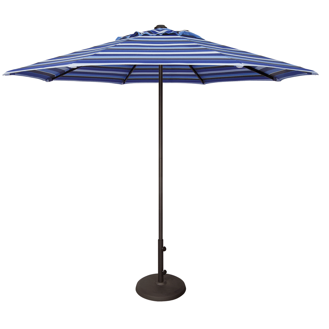 Treasure Garden 9' Octagonal Aluminum Commercial Market Patio Umbrella