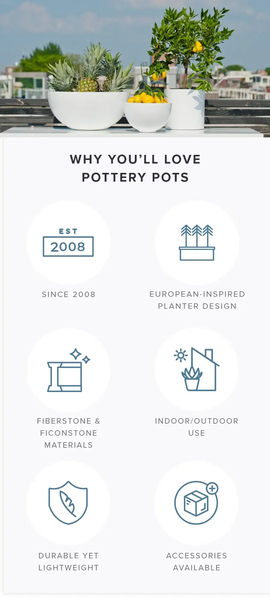 Shop All Pottery Pots