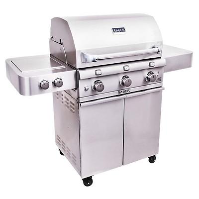 Artisan AAEP36CNG 36 Inch Freestanding Grill with 3 U-Burners