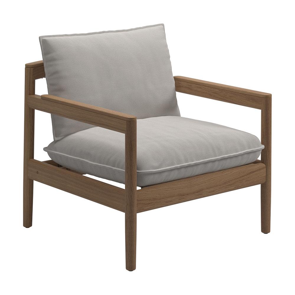 Gloster Saranac Teak Lounge Chair