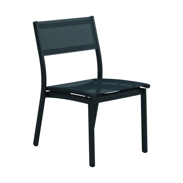 Gloster Metz Stacking Sling Dining Side Chair