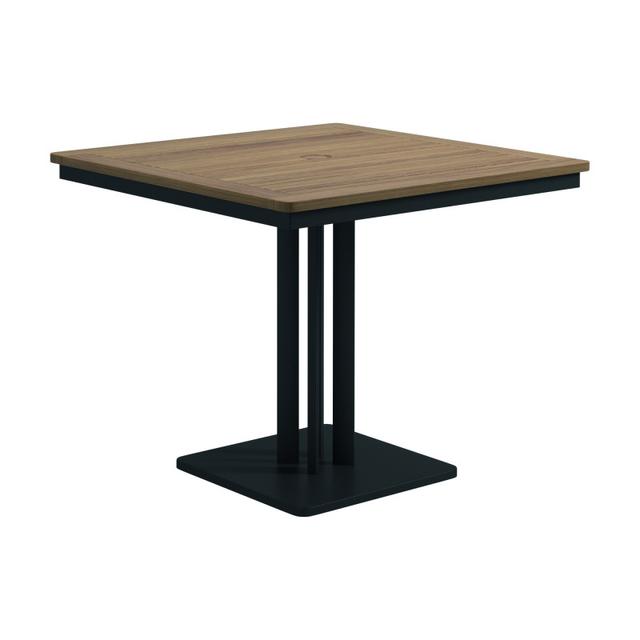 Gloster Metz 35.5&quot; Square Pedestal Dining Table