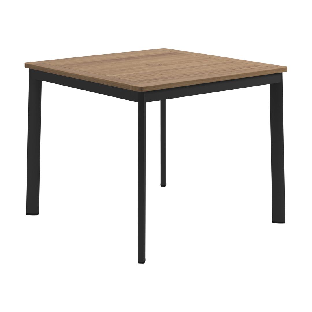 Gloster Metz 36" Aluminum Square Dining Table
