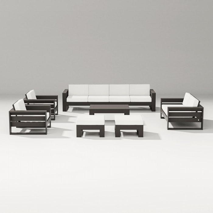 Polywood Latitude 8-Piece Lounge Sofa Set