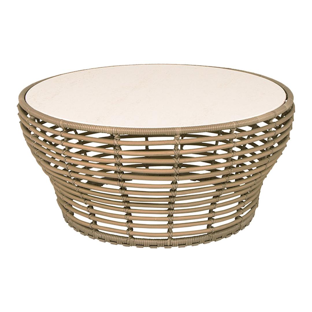 Cane-line Basket 38" Woven Round Coffee Table
