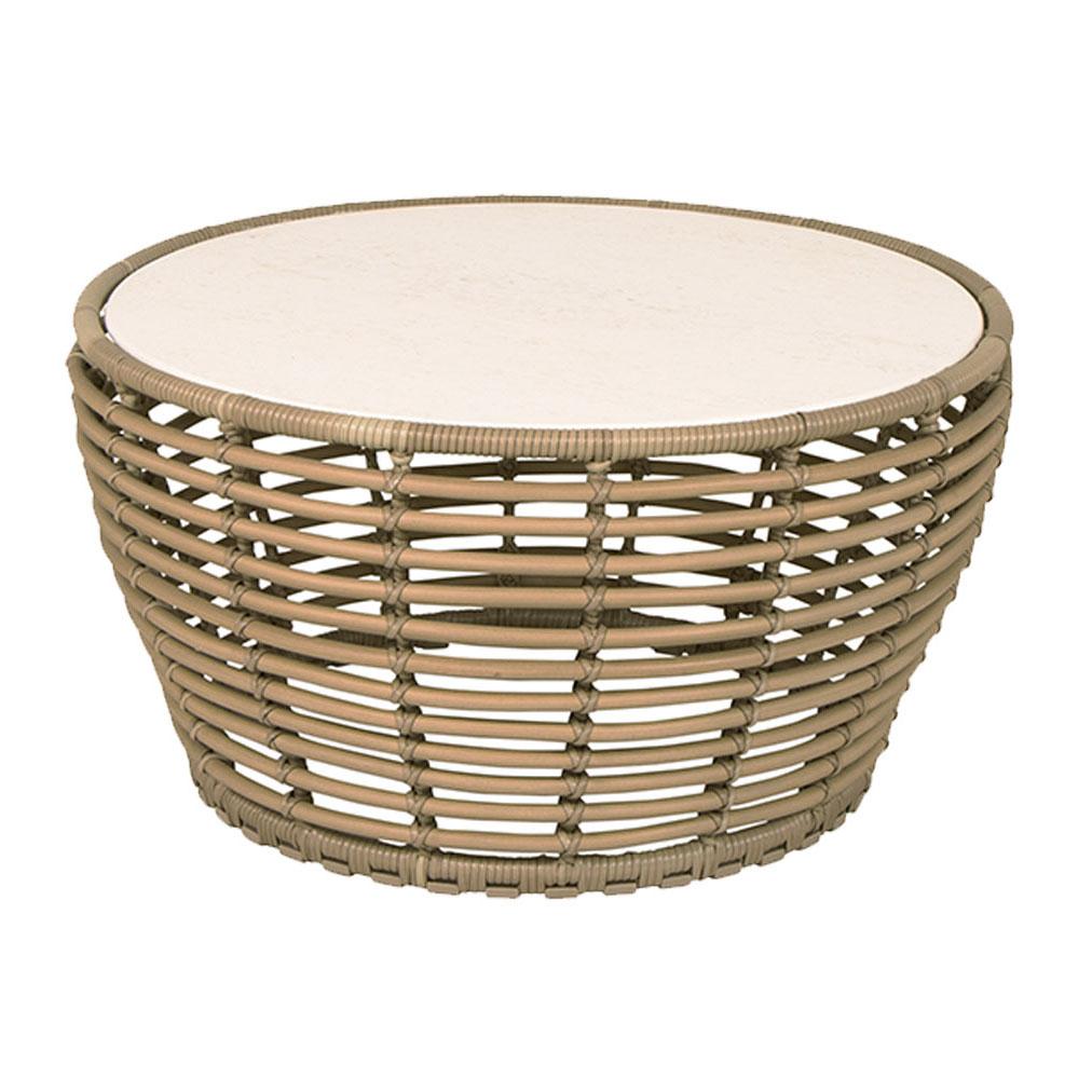 Cane-line Basket 30" Woven Round Coffee Table