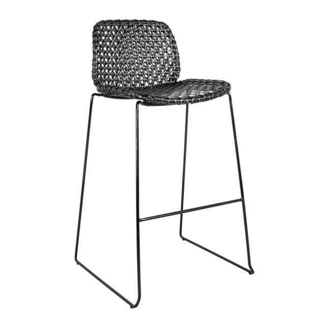 Cane-line Vibe Stacking Woven Bar Side Chair