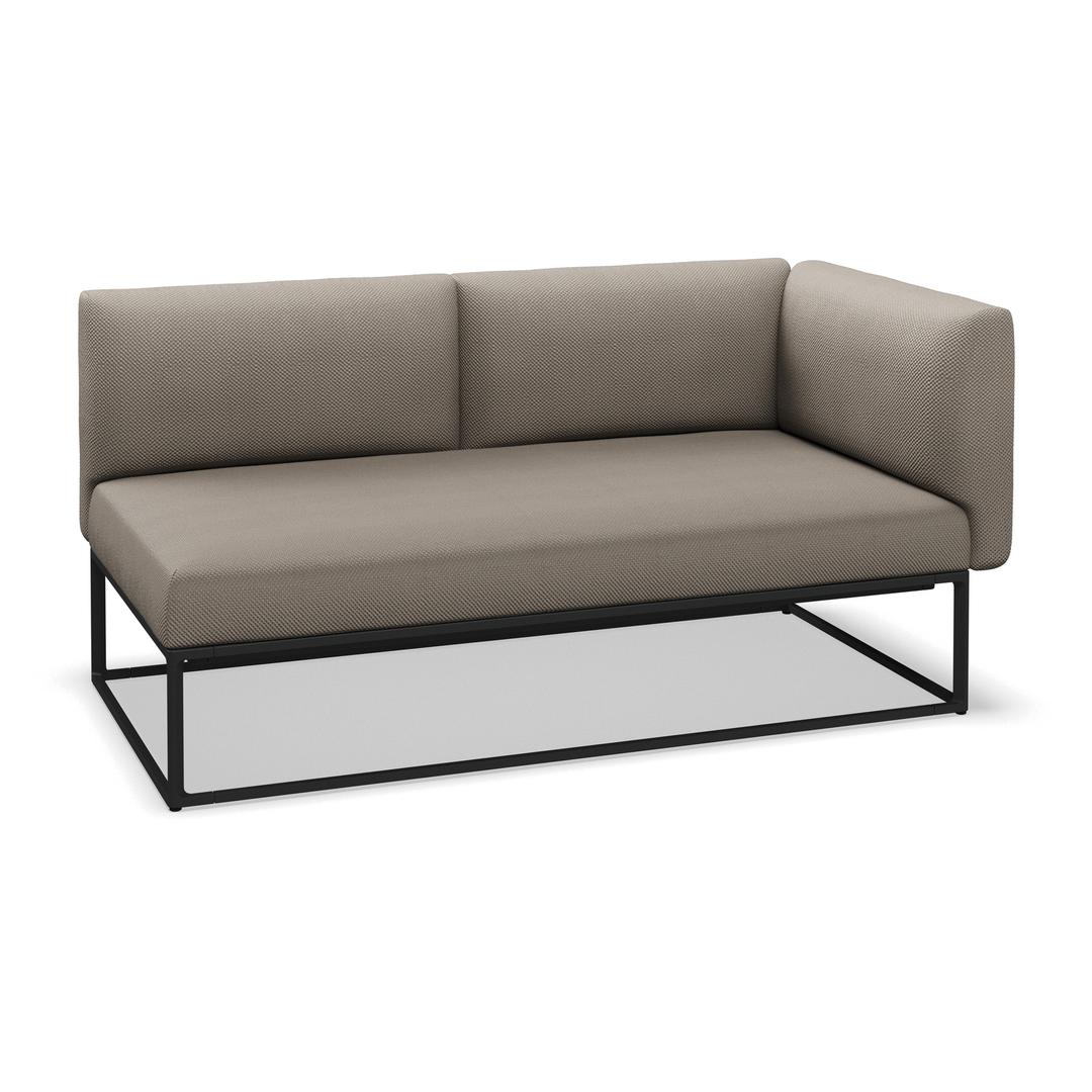 Gloster Maya Upholstered Right End Outdoor Sectional Unit - 60" x 30"