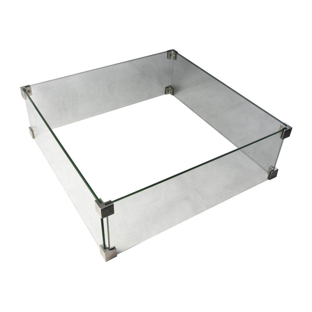 Elementi 22" Square Fire Pit Wind Screen