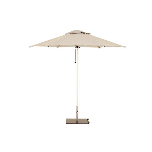 Woodline Shade Solutions Mistral 10' Round Aluminum Market Patio Umbrella