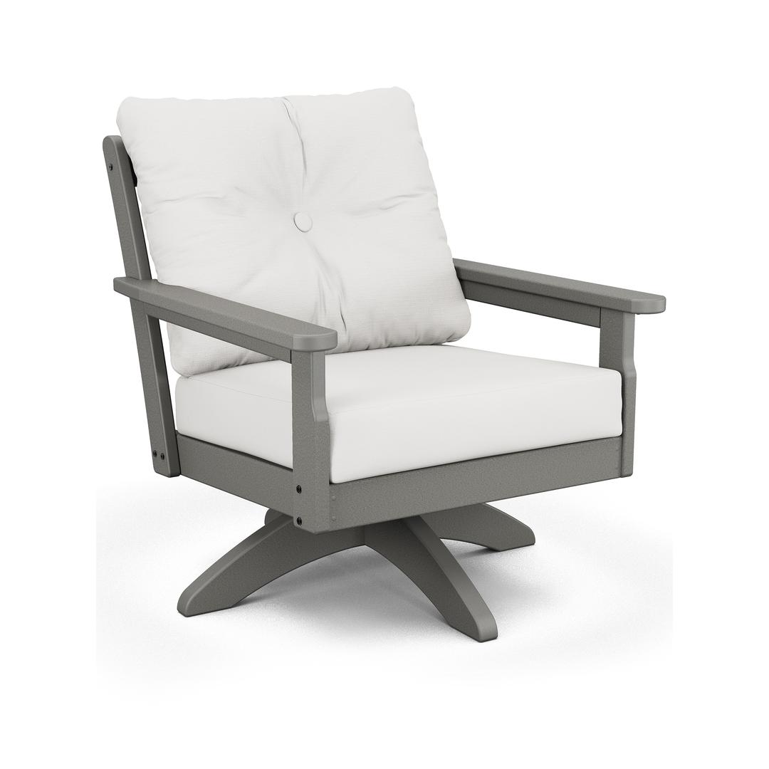 Polywood Vineyard Deep Seating Swivel Chair