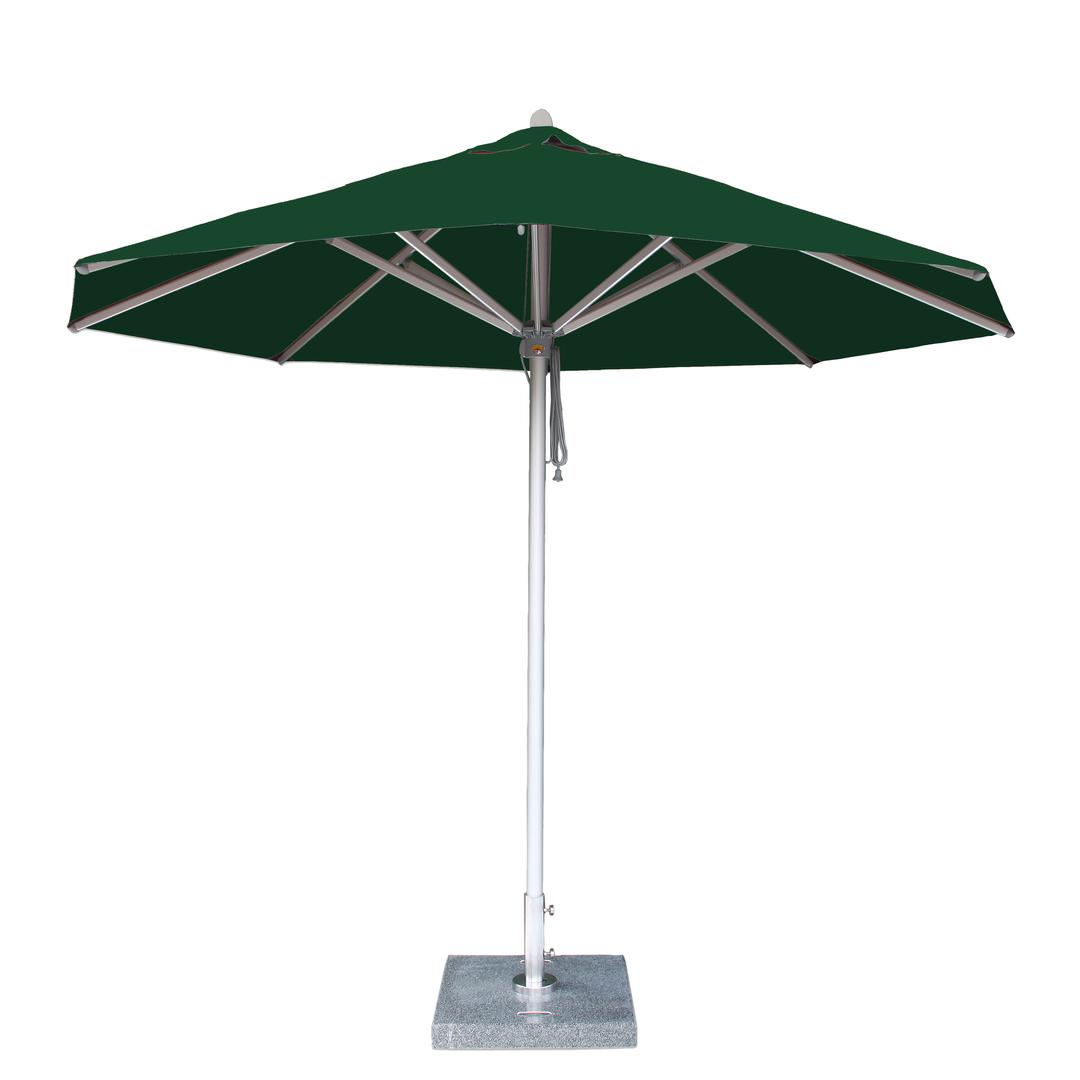 Bambrella Hurricane 11.5' Round Aluminum Market Patio Umbrella