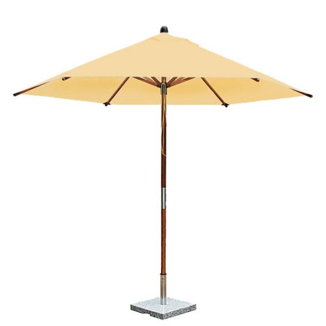 Bambrella 9' Sirocco Round Bamboo Umbrella