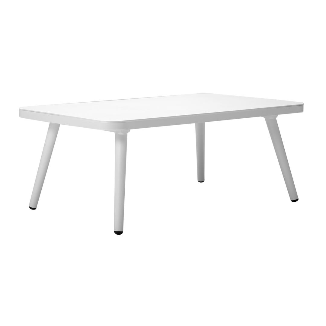 Source Furniture Aria 43" Aluminum Rectangular Coffee Table