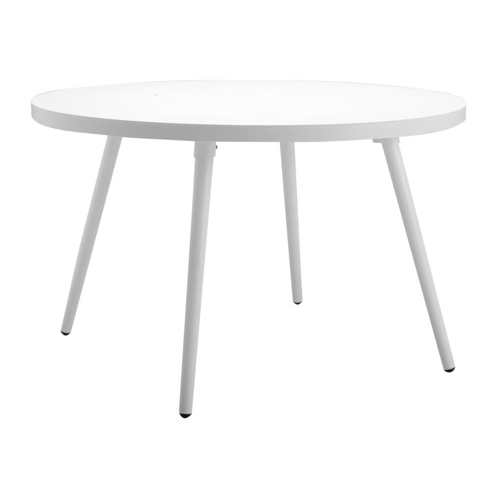 Source Furniture Aria 48" Aluminum Round Dining Table