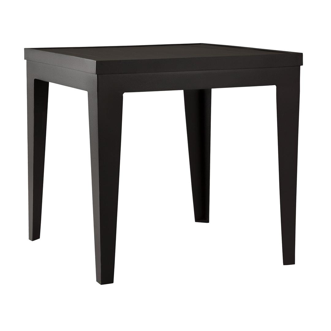 Source Furniture South Beach 25" Aluminum Square End Table