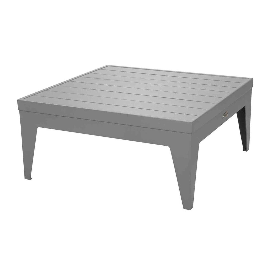 Source Furniture South Beach 32" Aluminum Square Coffee Table