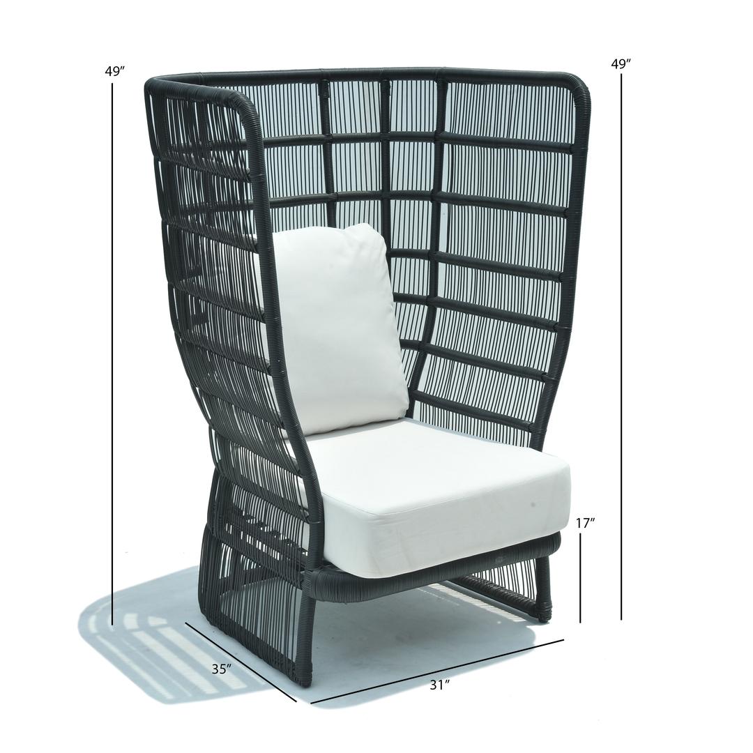 Skyline Design Rio Woven Lounge Chair - Dimension Image Skyline Design Rio Woven Lounge Chair - Dimension Image