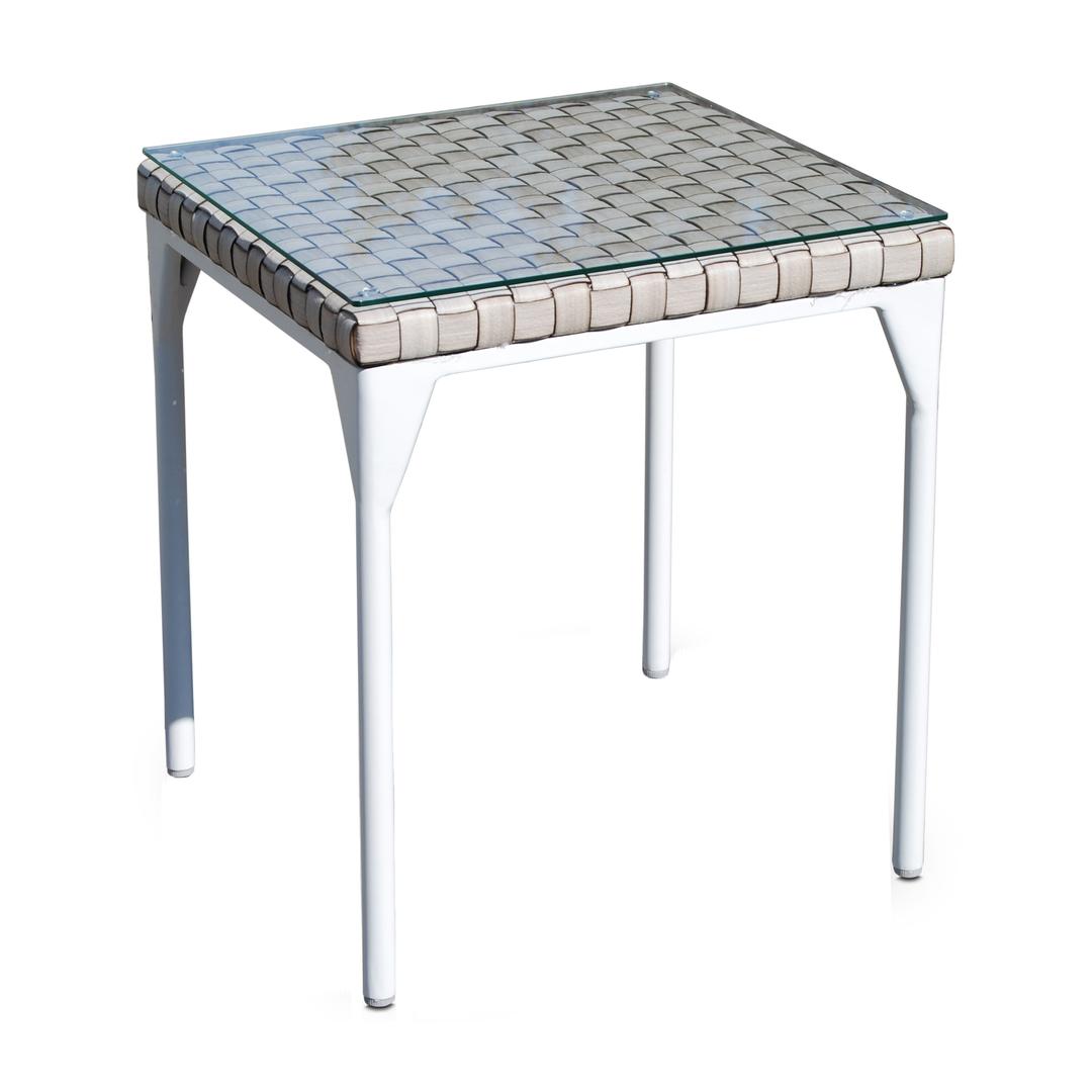 Skyline Design Brafta 20" Aluminum Square Side Table