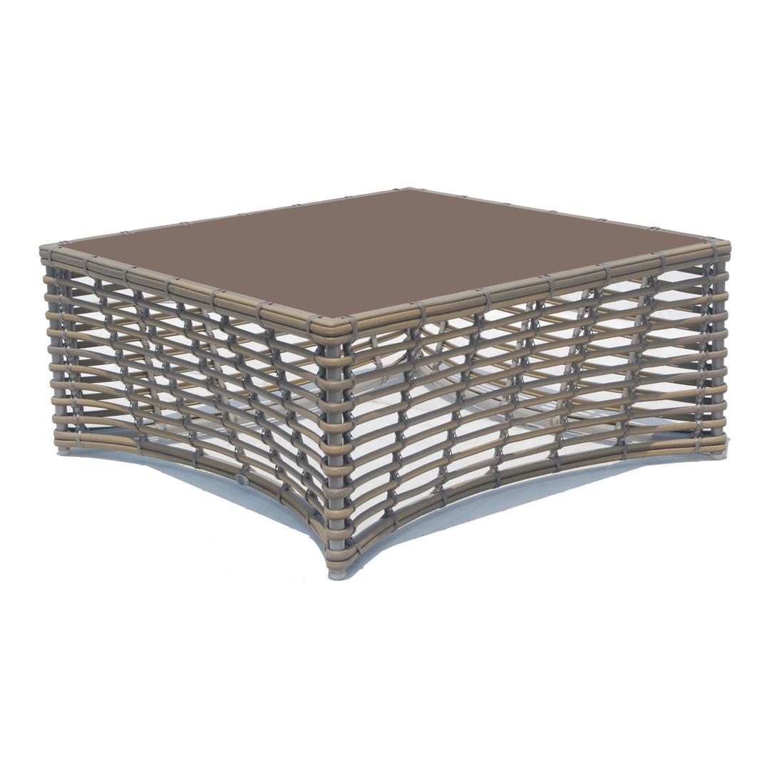Skyline Design Ruby 39" Woven Square Coffee Table
