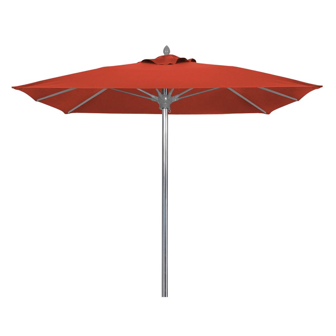 FiberBuilt Oceana 6' Square Aluminum Commercial Market Patio Umbrella