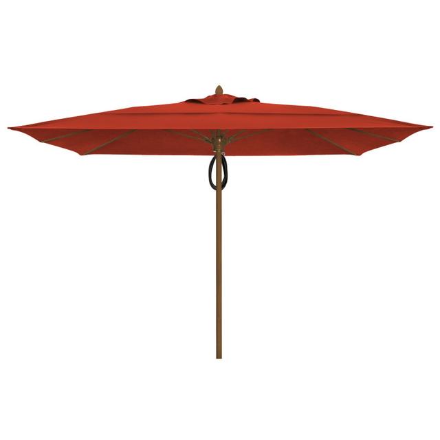 FiberBuilt Oceana 10' Square Commercial Patio Umbrella