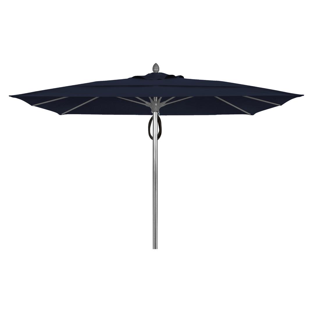 FiberBuilt Oceana 10' Square Aluminum Commercial Market Patio Umbrella