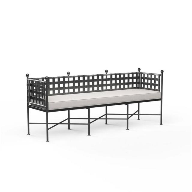 Sunset West Provence 74&quot; Iron Bench