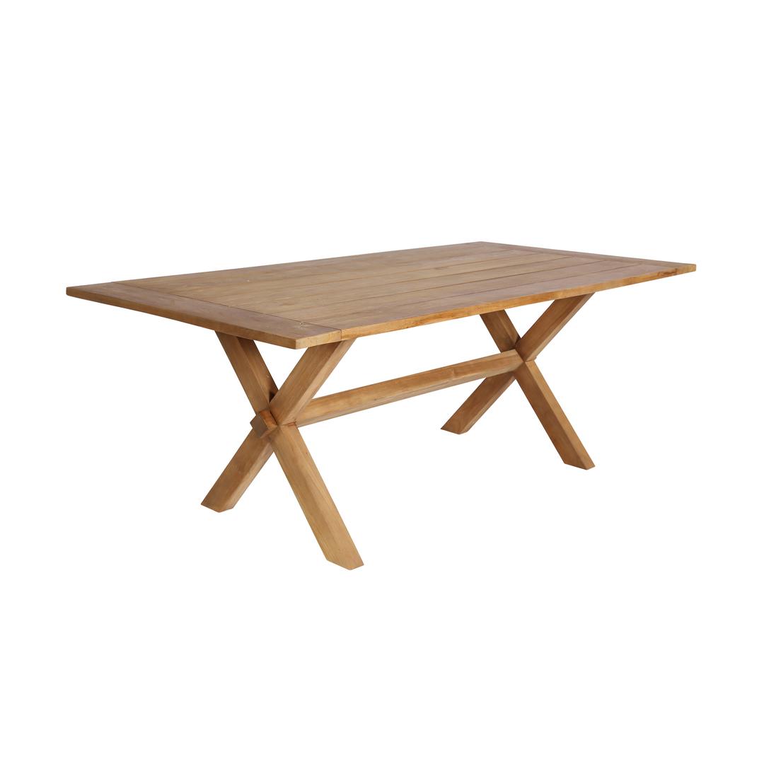 Sika Design Teak Colonial 79" Rectangular Dining Table