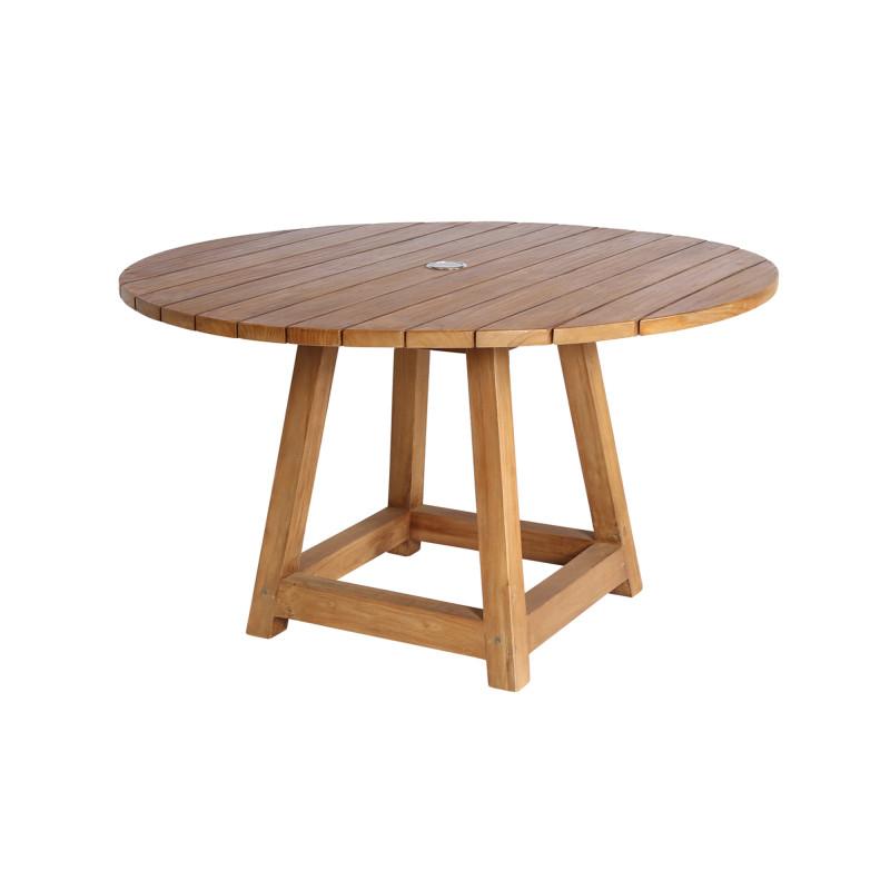 Sika Design George  47" Round Outdoor Teak Dining Table