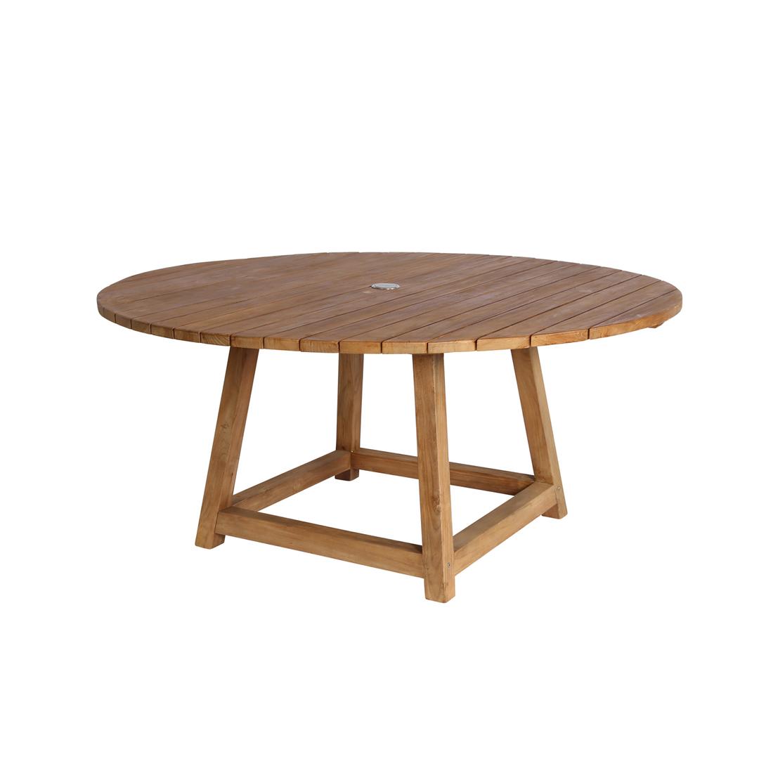 Sika Design Teak George 63" Round Dining Table