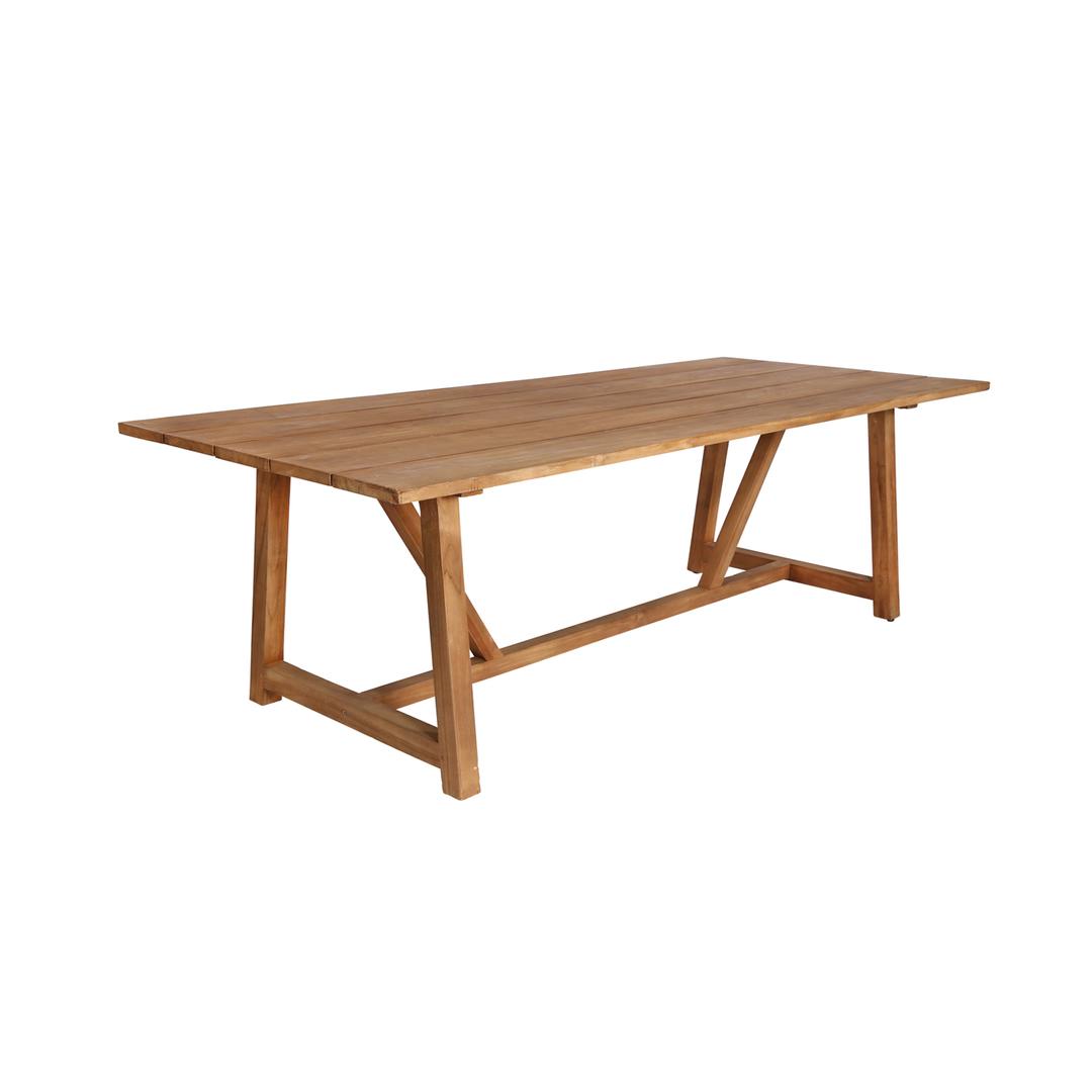 Sika Design Teak George 95" Rectangular Dining Table