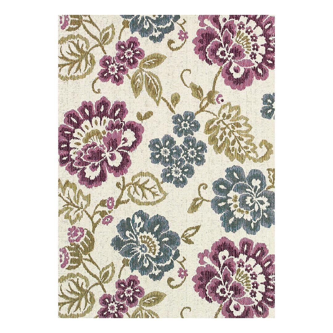 Couristan Dolce Tivoli Ivory Multi Indoor/Outdoor Rug