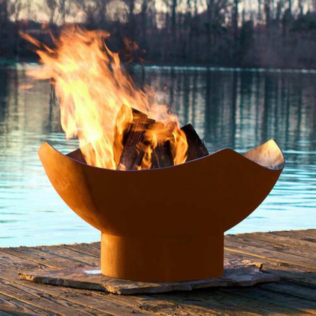 Fire Pit Art Manta Ray 36&quot; Fire Pit