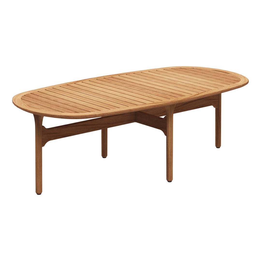 Gloster Bay 50" Teak Oval Coffee Table