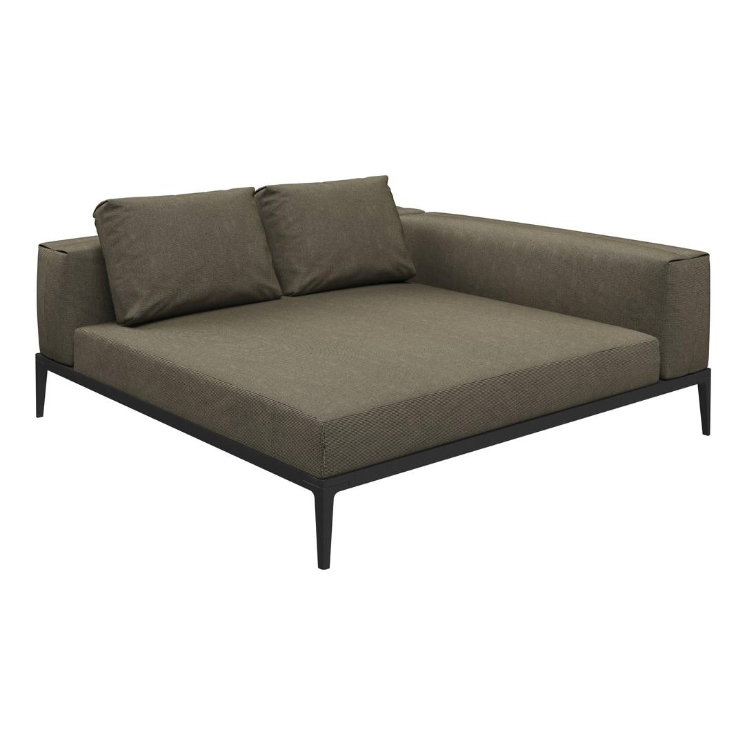 Gloster Grid Chill Outdoor Sectional Unit